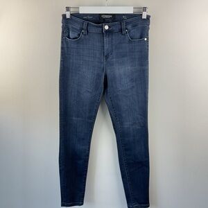 Liverpool Los Angeles Ankle Skinny Jeans in Dark Blue Size 8